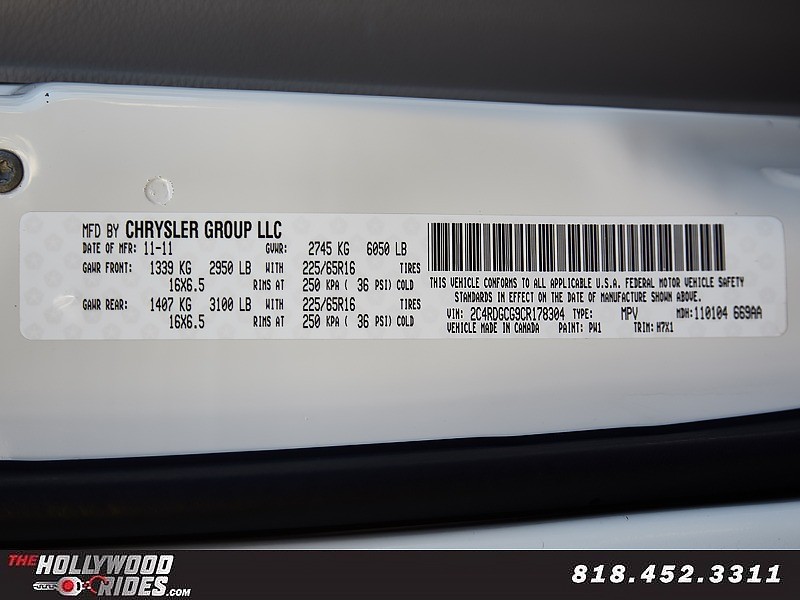 2012 Dodge Grand Caravan SXT