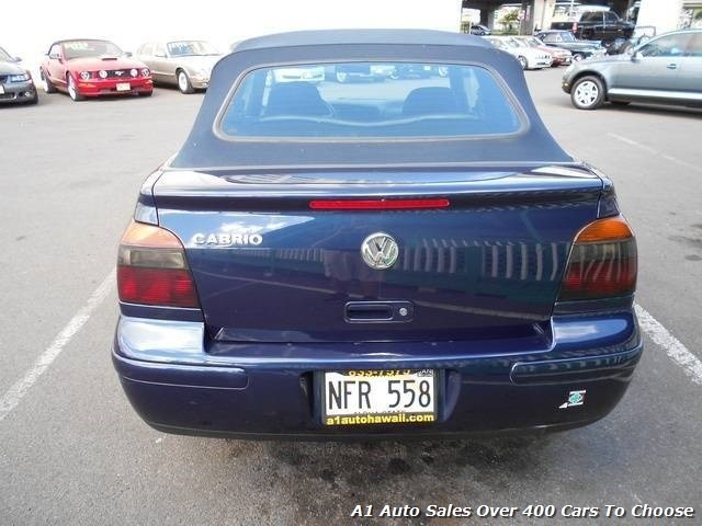 2000 Volkswagen Cabrio GLS Convertible
