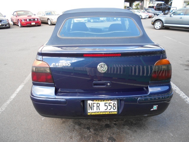 2000 Volkswagen Cabrio GLS Convertible