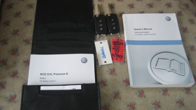 2012 Volkswagen Jetta TDI w/Sunroof